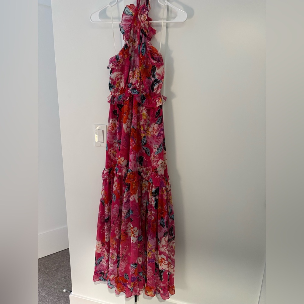 Misa Los Angeles long floral dress